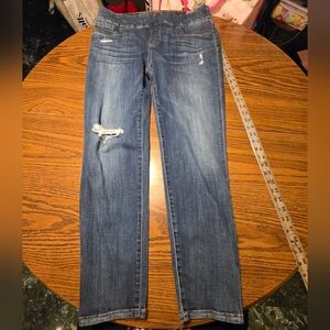 Chico's Pull-On Blue Denim Jeans Jegging Women's Size 1.5 (10)